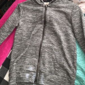 Dark grey zip up